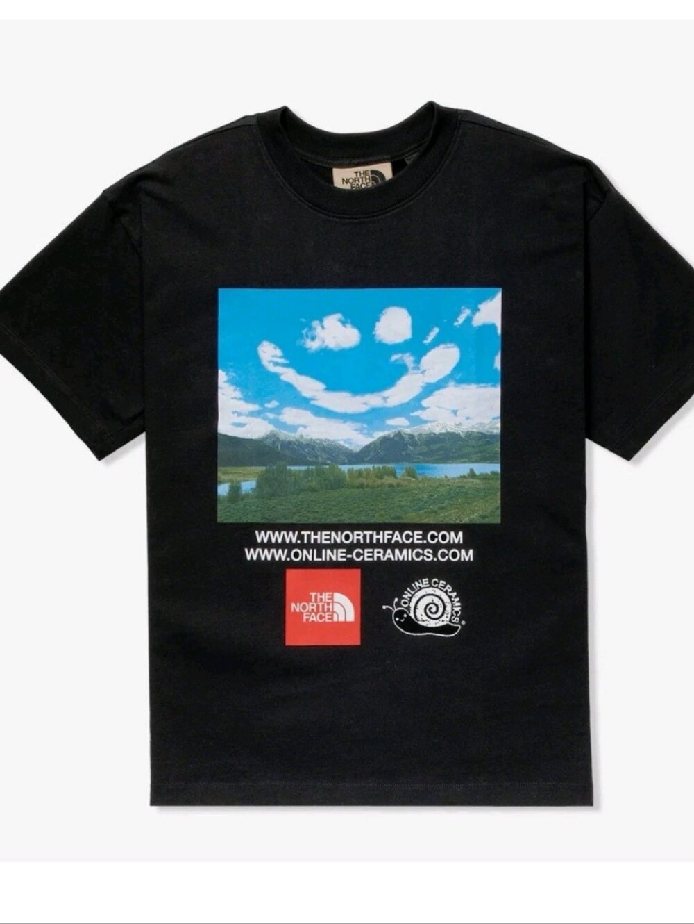 Online Ceramics x The North Face TNF OC Smile Cloud TShirt XS